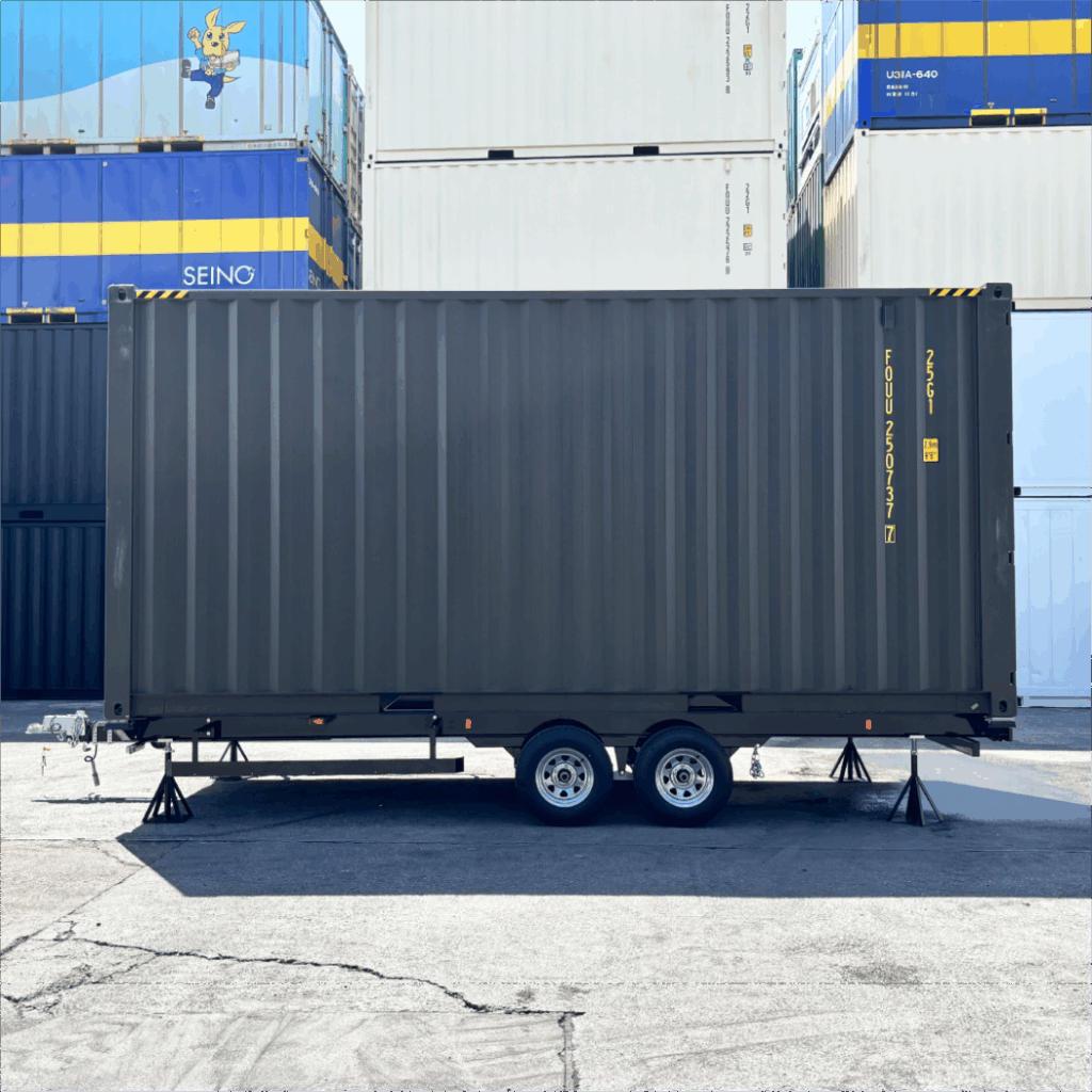 タイニーハウスをお探しなら「コンテナトレーラー」という選択肢を